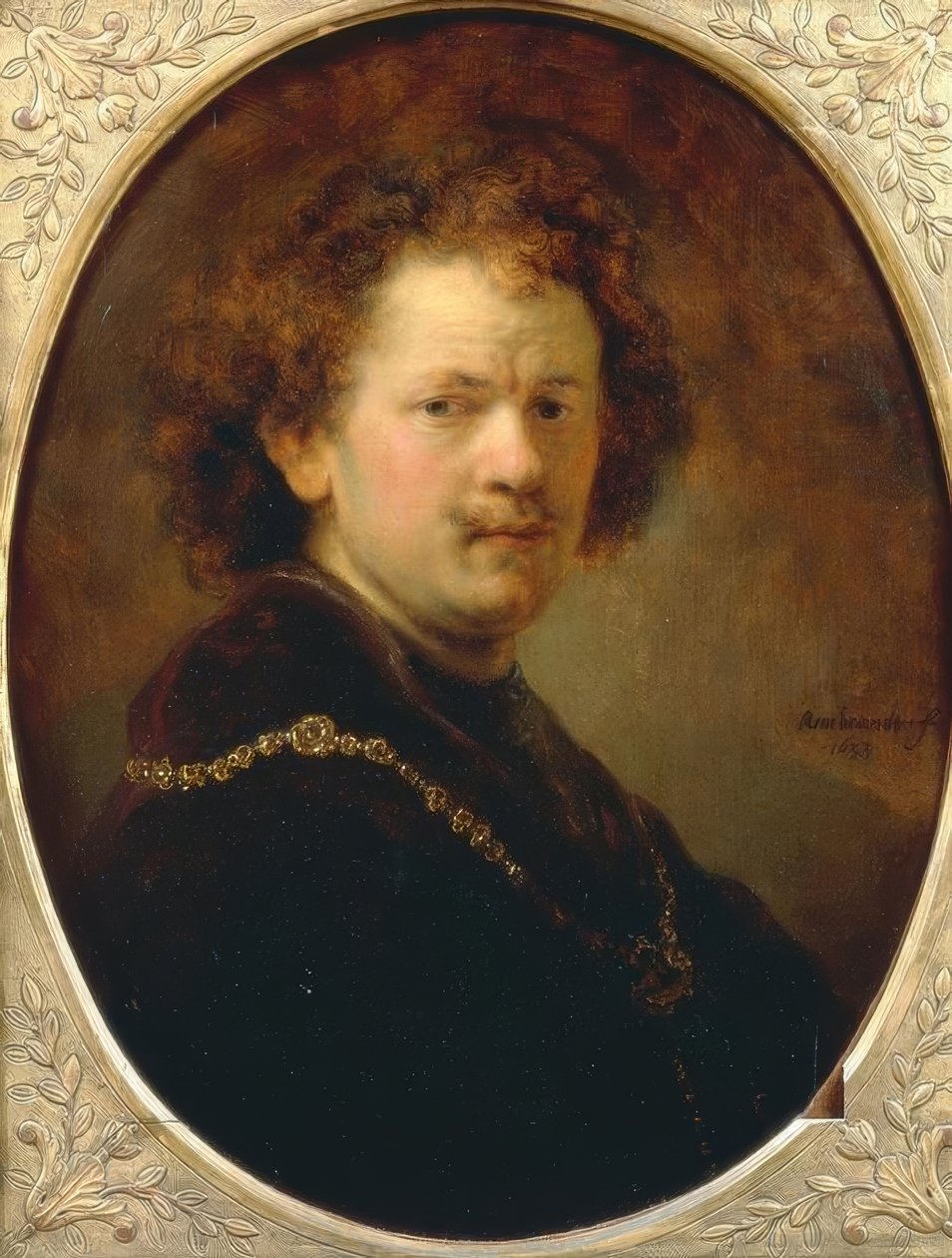 Självporträtt av Rembrandt van Rijn