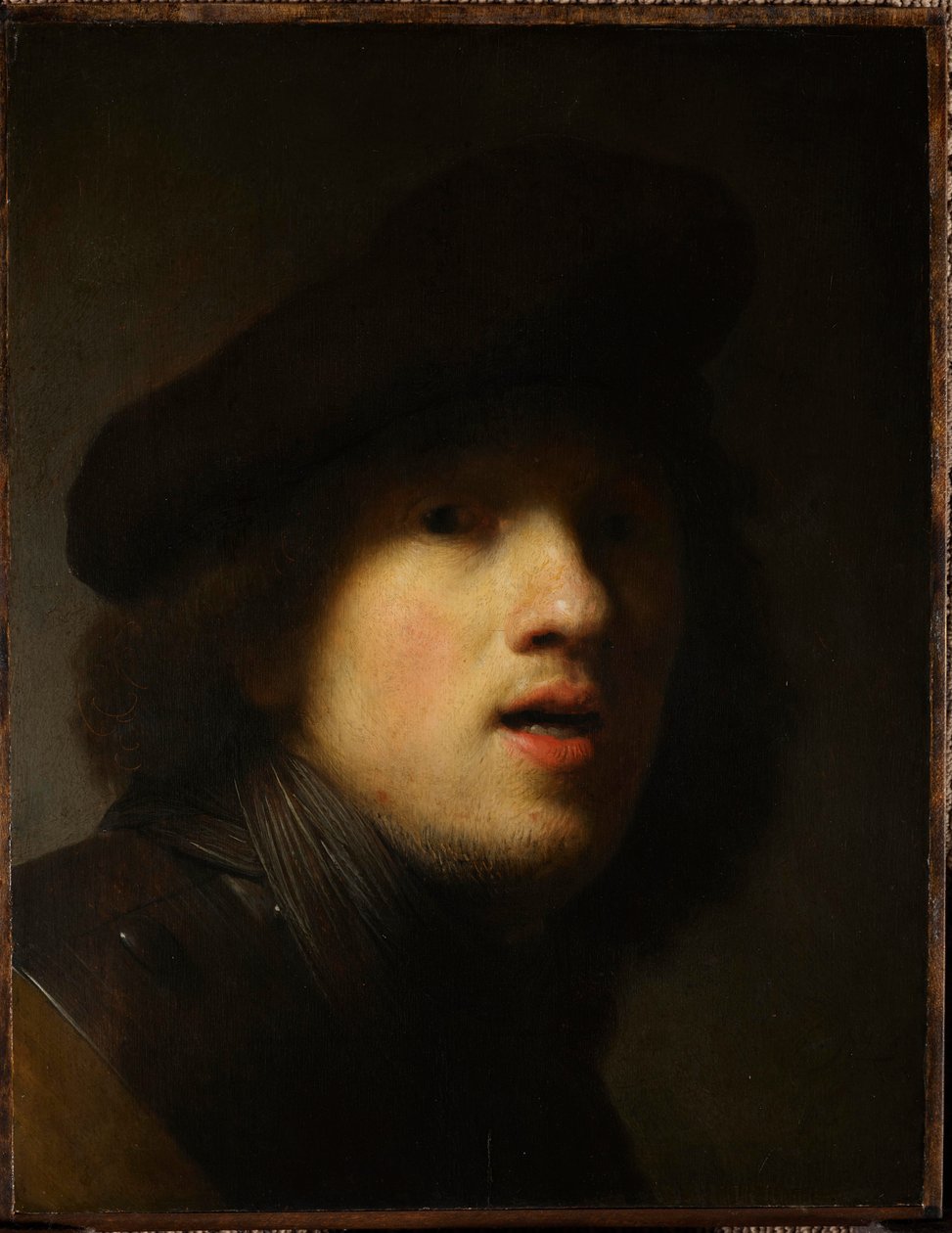 Självporträtt av Rembrandt van Rijn