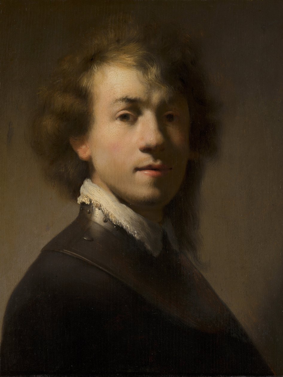 Självporträtt, 1629 av Rembrandt van Rijn