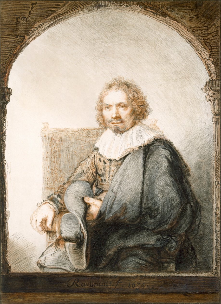 Självporträtt 1634 av Rembrandt van Rijn