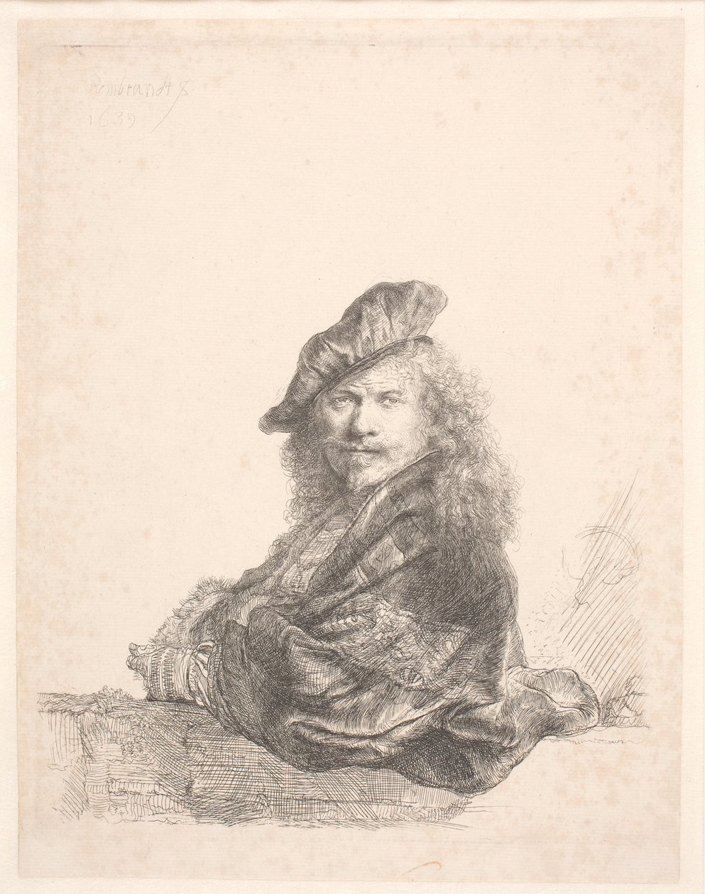 Självporträtt av Rembrandt van Rijn