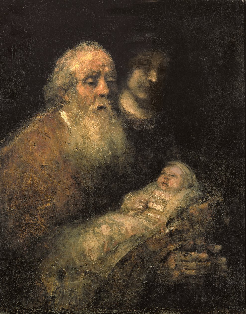 Simeon i templet, 1669 av Rembrandt van Rijn