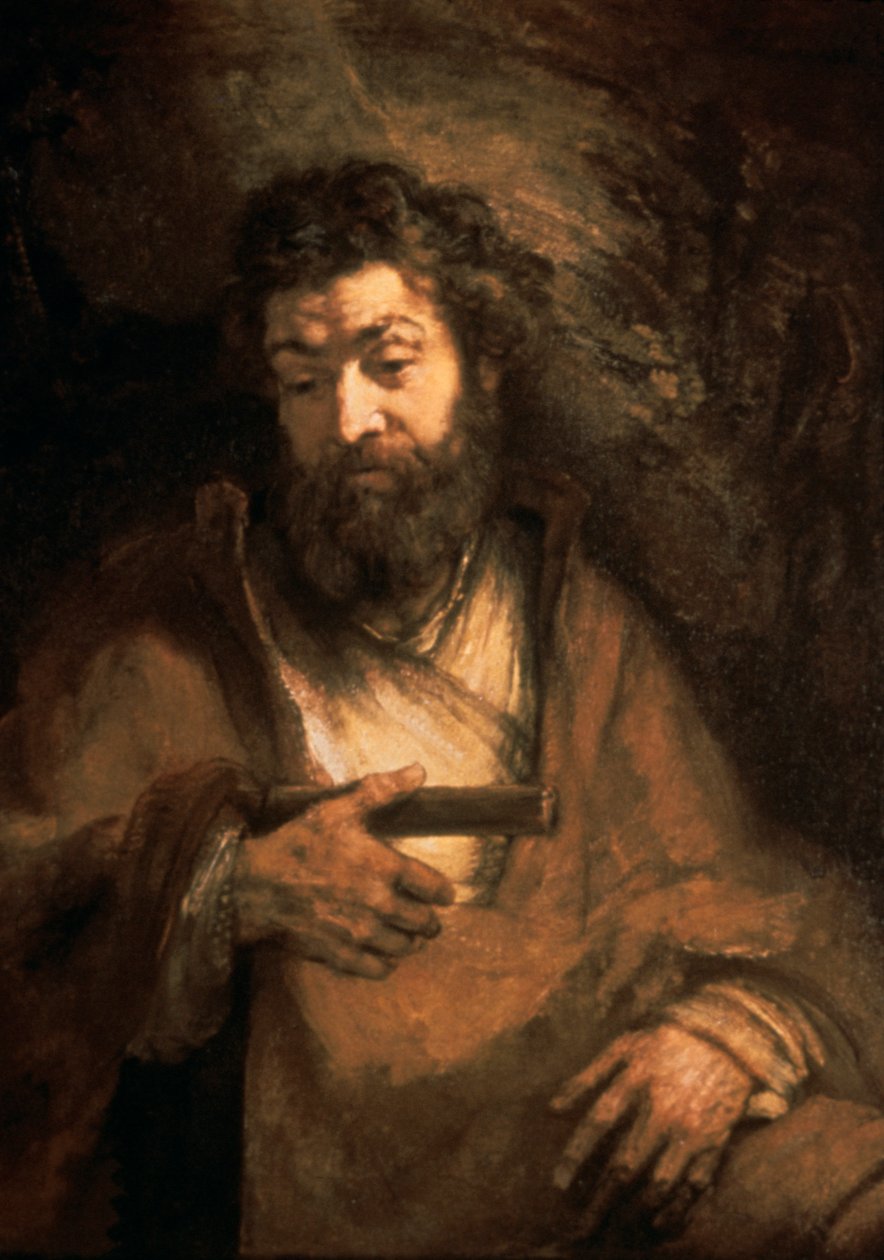 Simon aposteln, 1600-talet av Rembrandt van Rijn