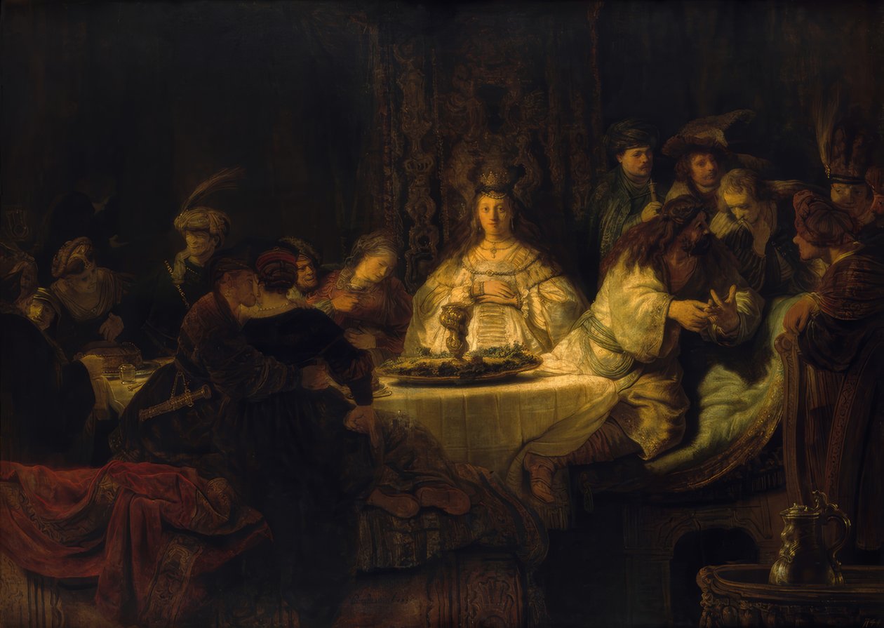 Simpsons Hochzeit av Rembrandt van Rijn