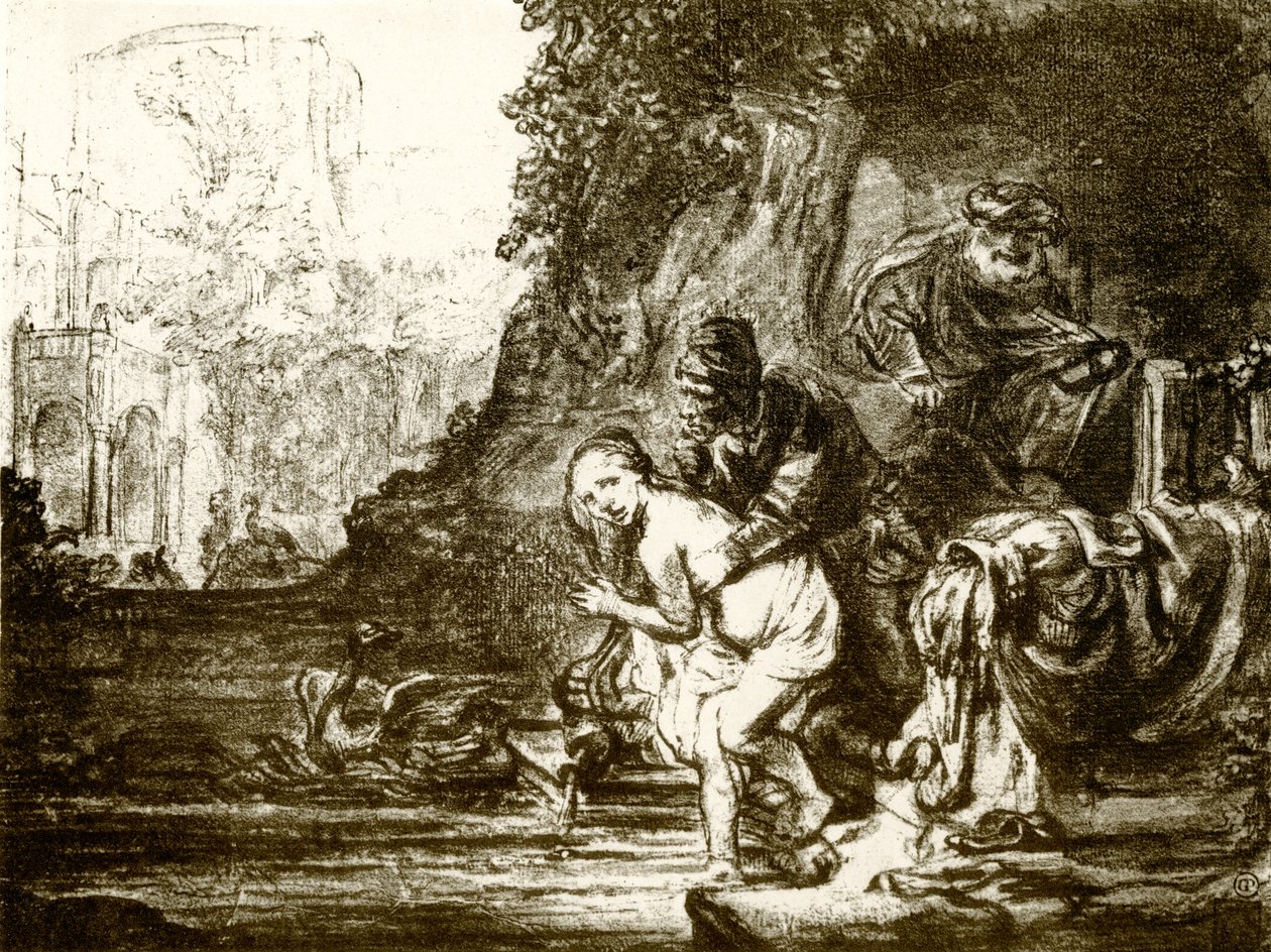Susanna och de äldre av Rembrandt van Rijn