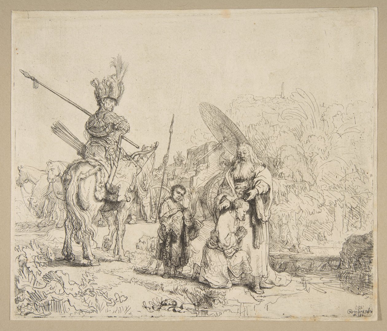 Eunukens dop, 1641. av Rembrandt van Rijn