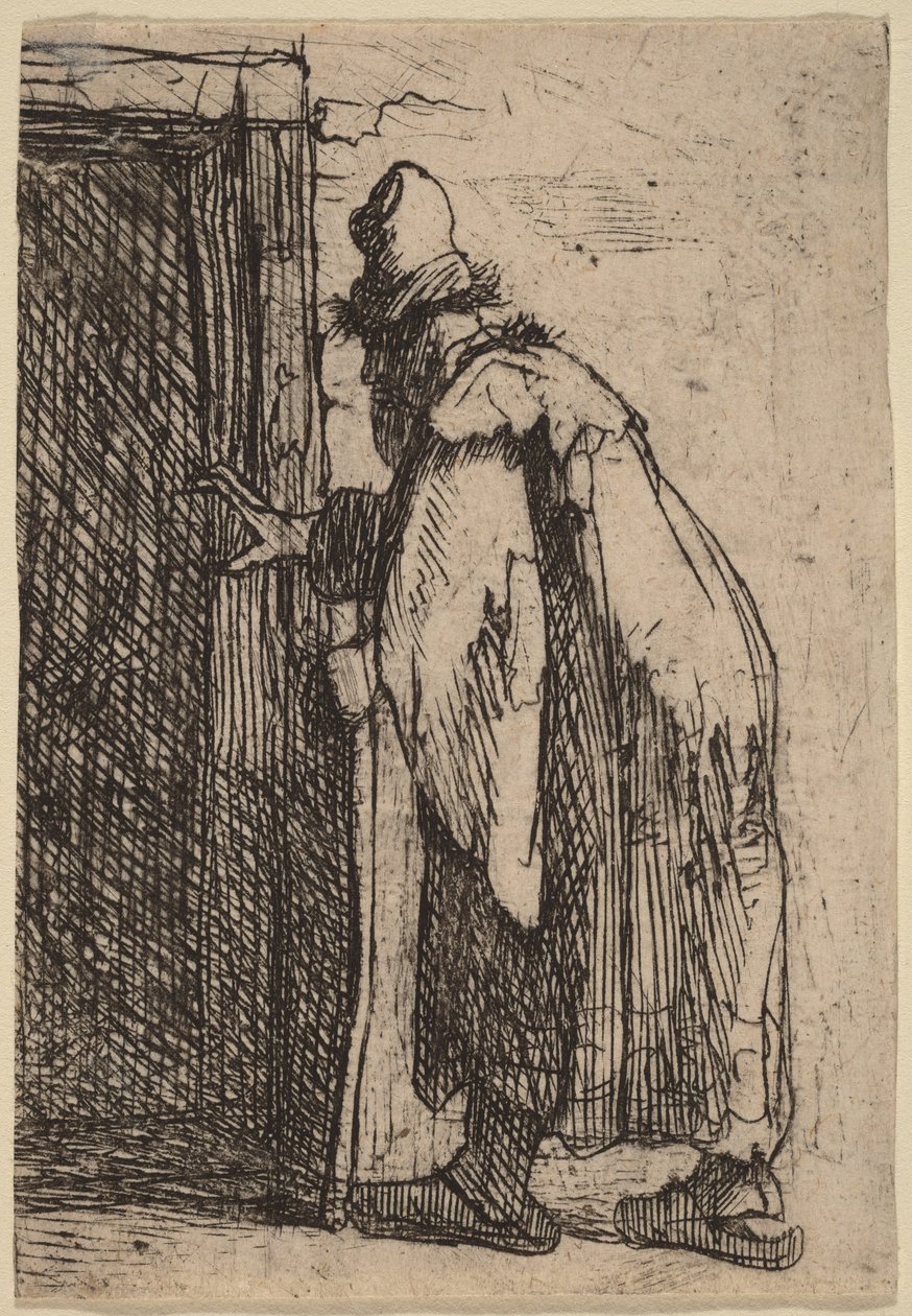 Tobits blindhet: en skiss av Rembrandt van Rijn