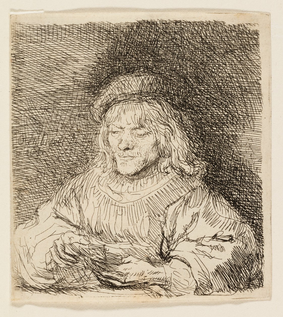 Kortspelaren av Rembrandt van Rijn