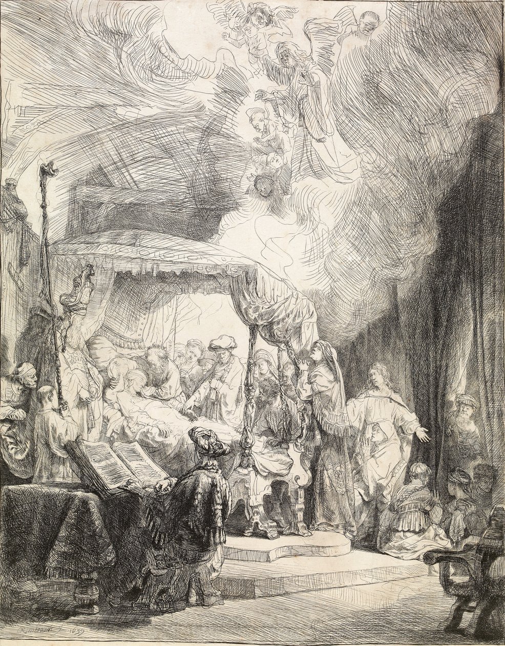 Jungfruns död, 1639 av Rembrandt van Rijn