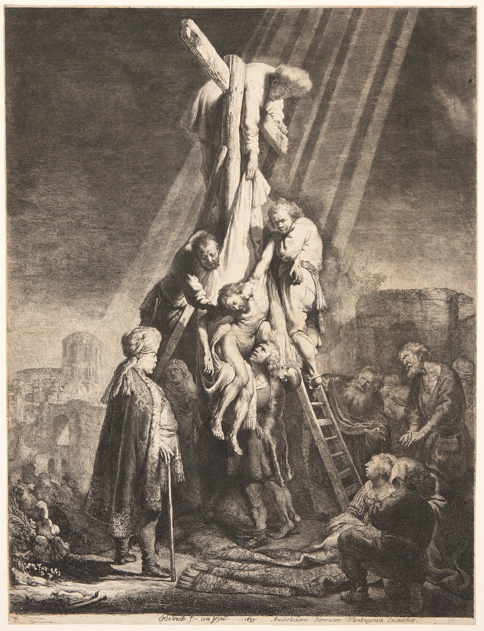 Nedstigningen från korset av Rembrandt van Rijn