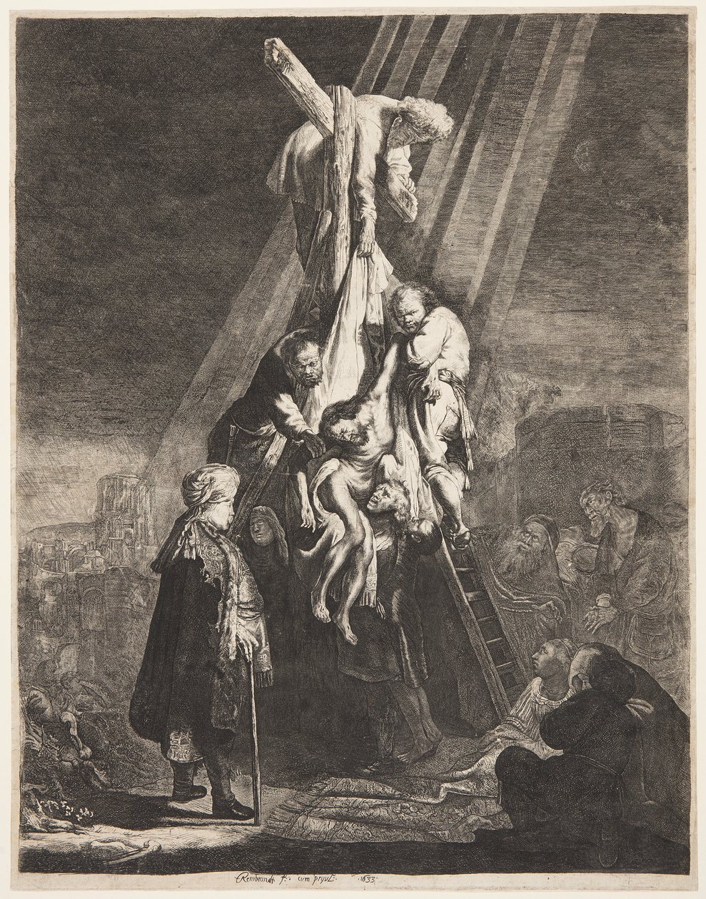 Nedstigningen från korset av Rembrandt van Rijn