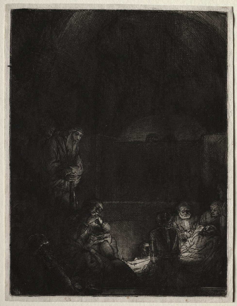Gravläggningen av Rembrandt van Rijn