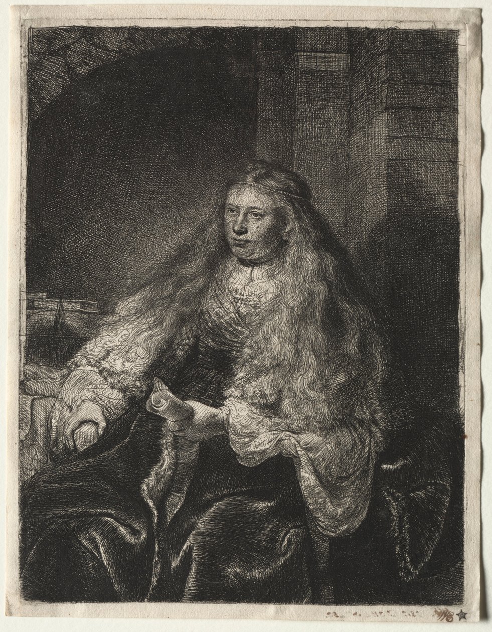Den stora judiska bruden, 1634. av Rembrandt van Rijn