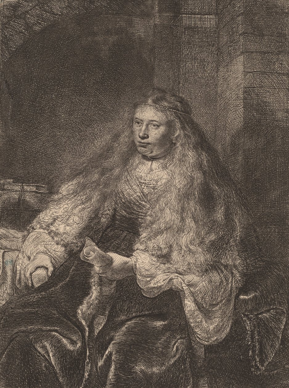 Den stora judiska bruden, 1635. av Rembrandt van Rijn