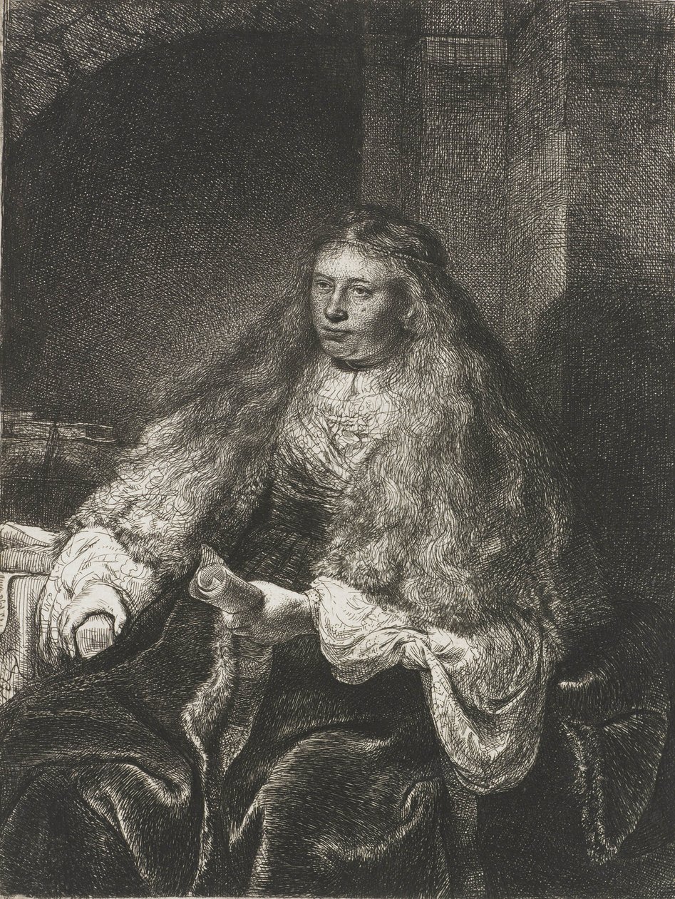 Den stora judiska bruden, 1635 av Rembrandt van Rijn