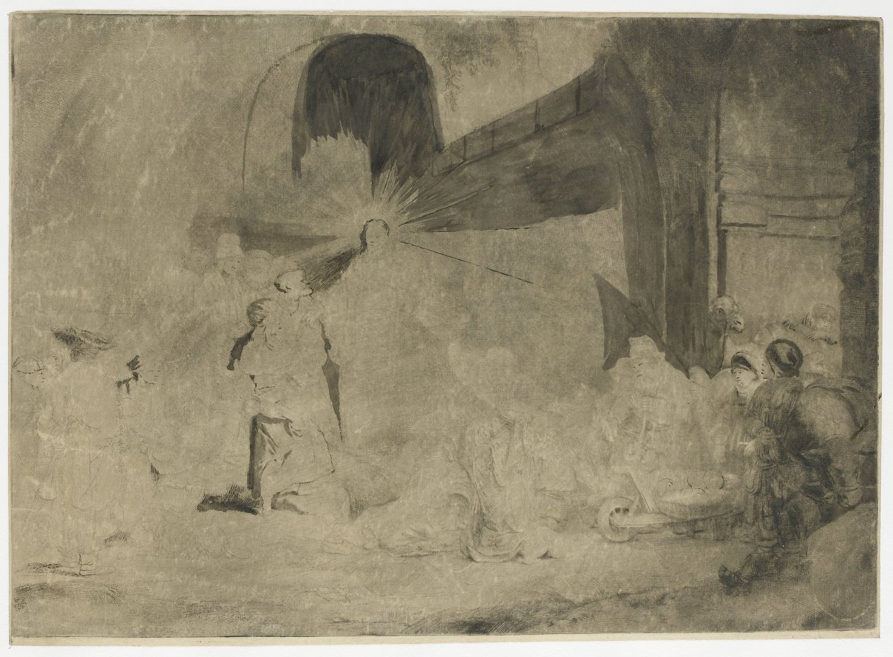 De hundra gulden trycket av Rembrandt van Rijn