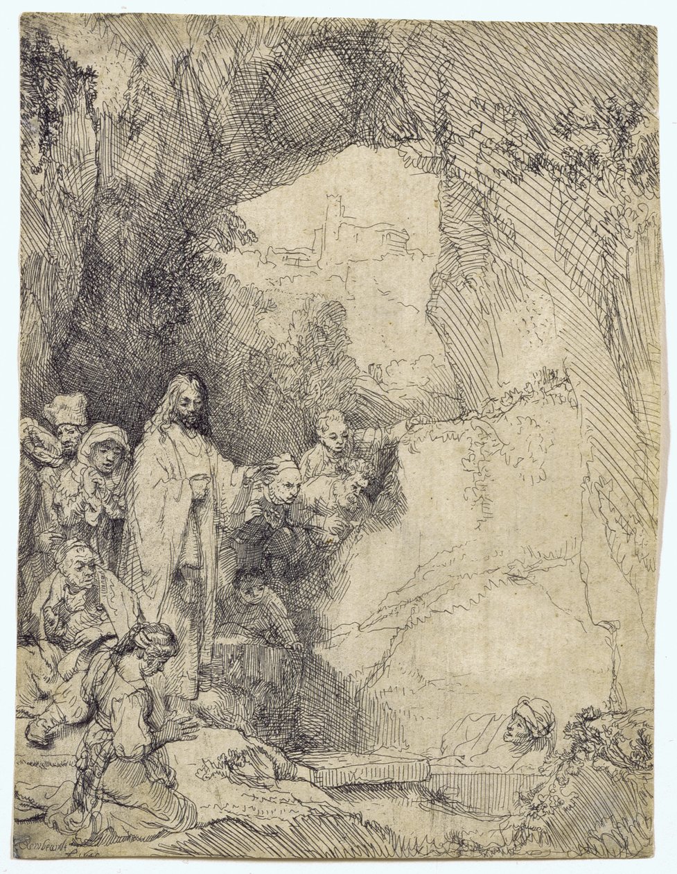 Lazarus uppståndelse av Rembrandt van Rijn