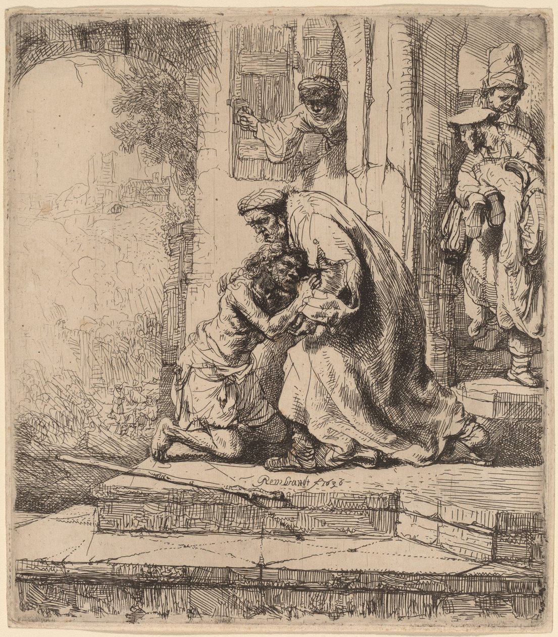 Den förlorade sonens återkomst av Rembrandt van Rijn