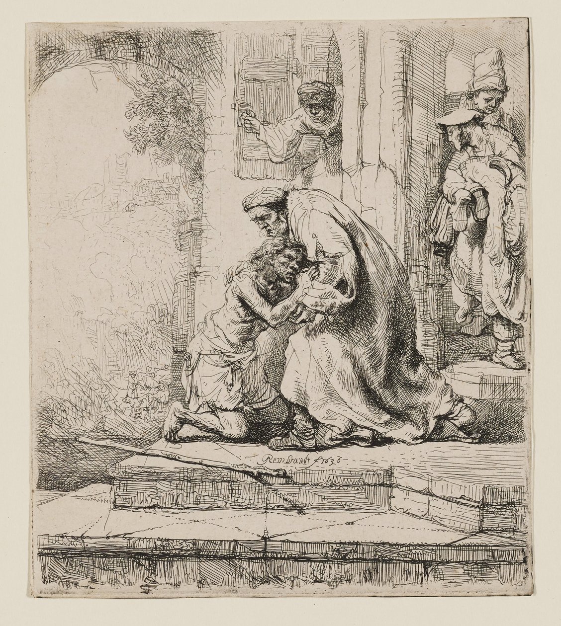Den förlorade sonens återkomst av Rembrandt van Rijn