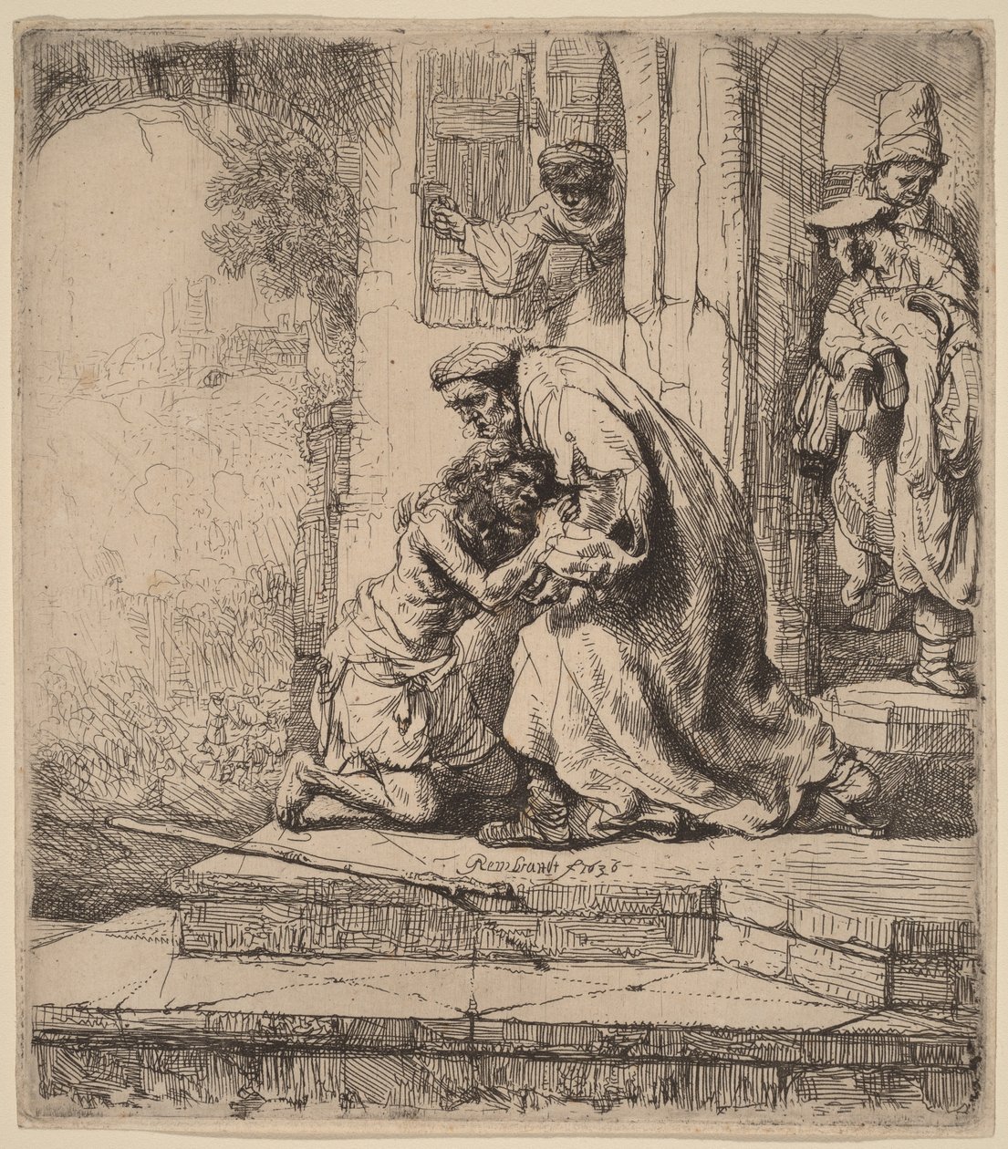 Den förlorade sonens återkomst av Rembrandt van Rijn
