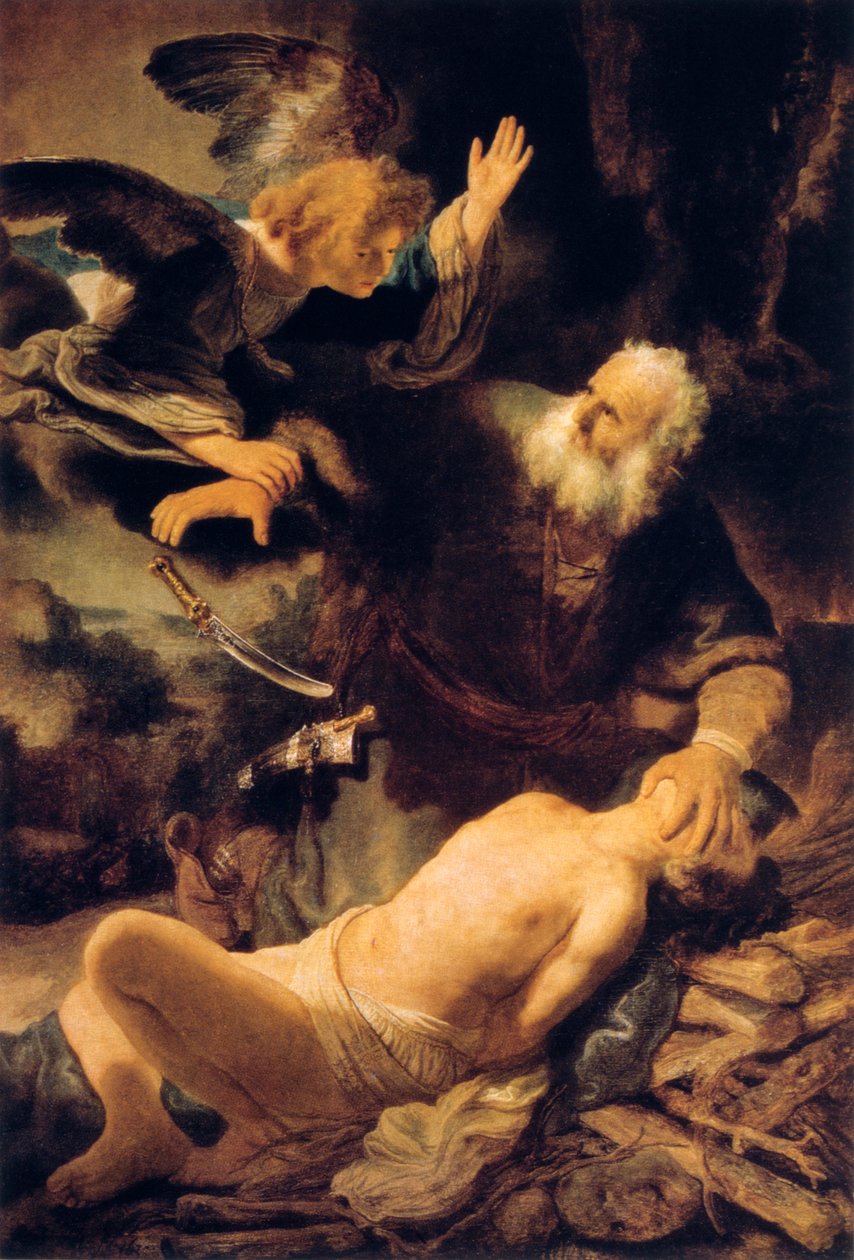 Isaks offer, 1635 av Rembrandt van Rijn