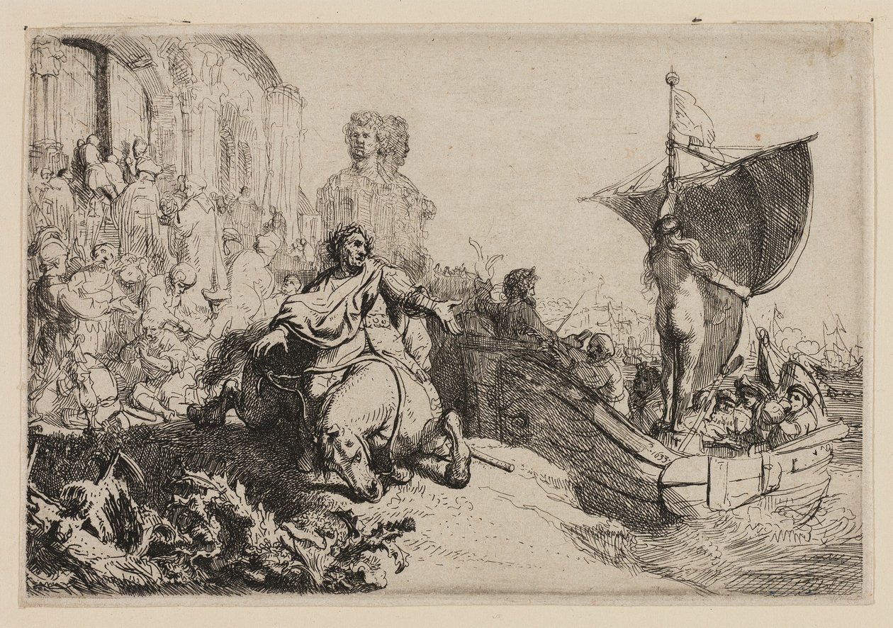 Lyckans skepp av Rembrandt van Rijn