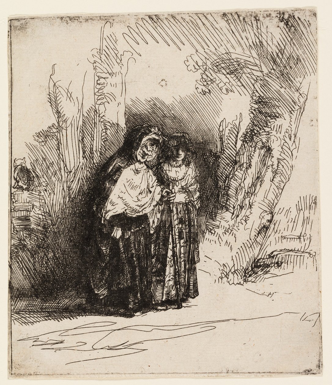 Den spanska zigenaren "Preciosa av Rembrandt van Rijn