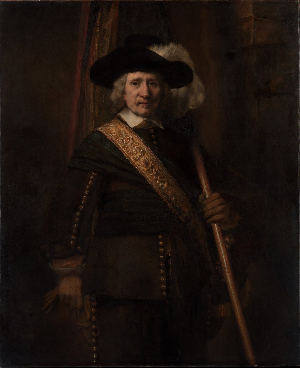 Fanebäraren, Floris Soop, 1654 av Rembrandt van Rijn