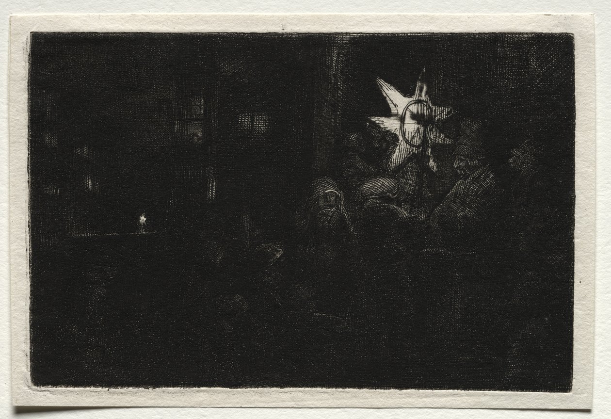 Kungarnas stjärna: Ett nattstycke av Rembrandt van Rijn