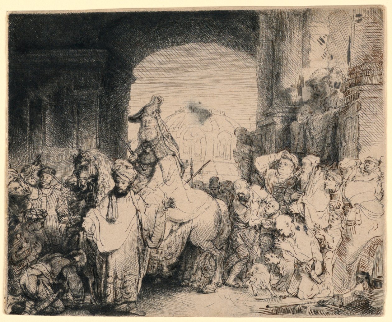 Mordokais triumf av Rembrandt van Rijn
