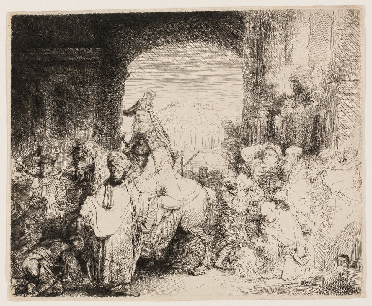 Mordokais triumf av Rembrandt van Rijn