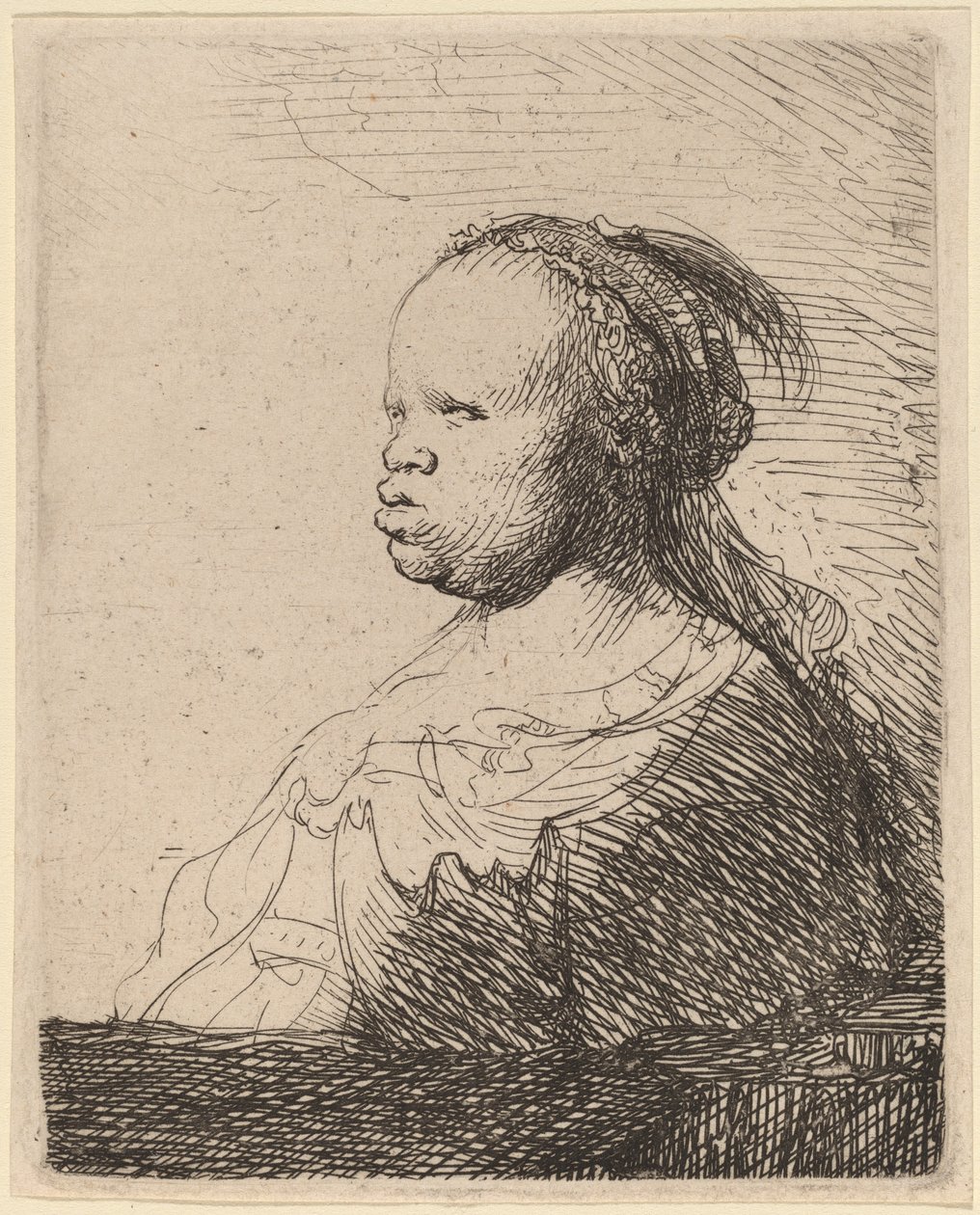 Den vita negeren av Rembrandt van Rijn