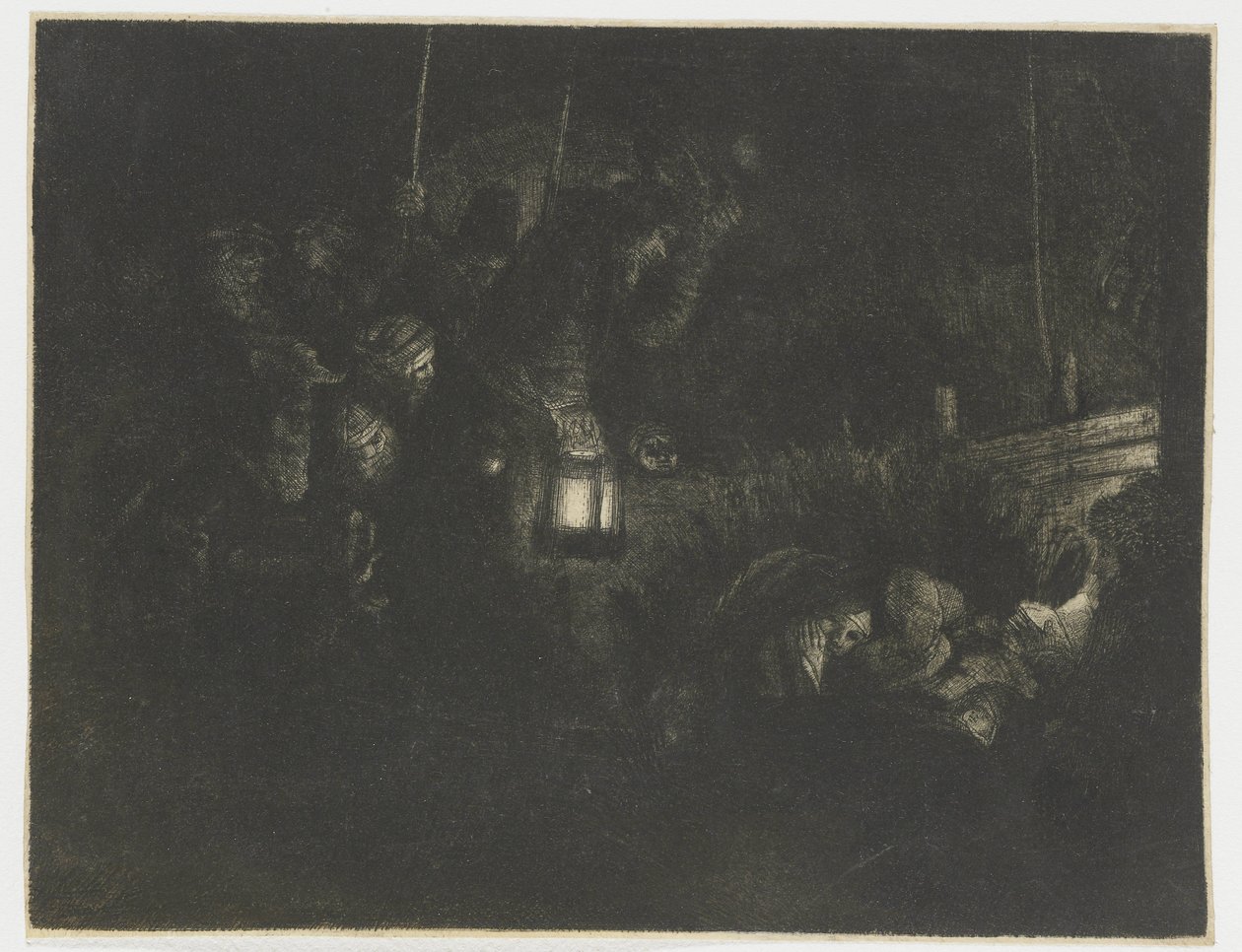 Herdarnas tillbedjan: ett nattstycke av Rembrandt van Rijn