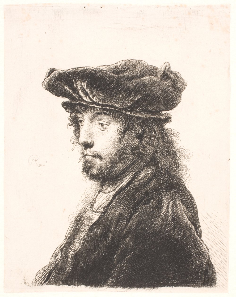 Det fjärde orientaliska huvudet av Rembrandt van Rijn