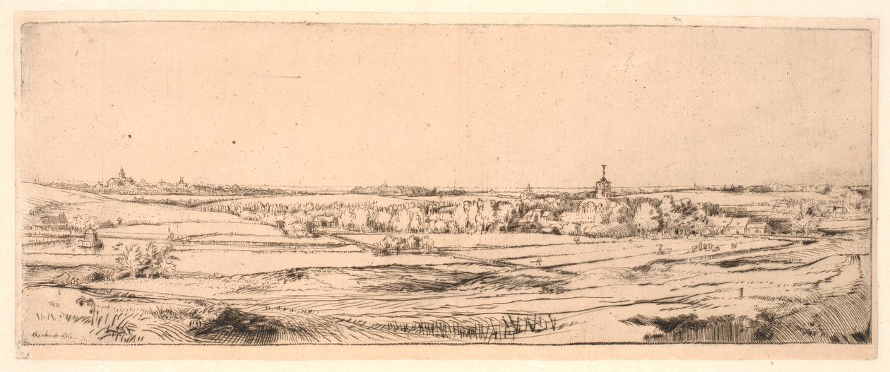 Guldvägarnas fält av Rembrandt van Rijn