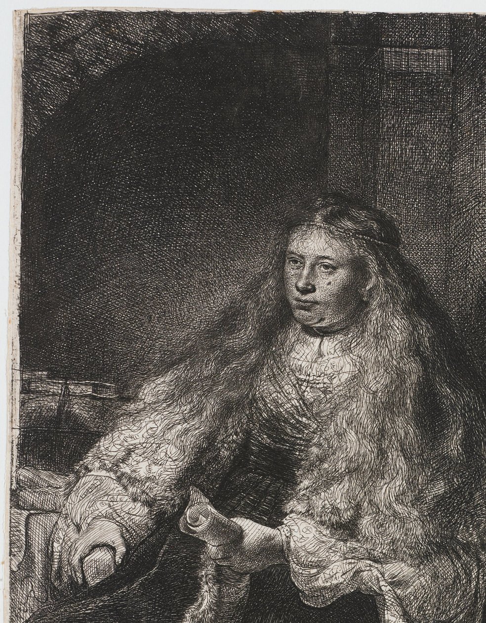 Den stora judiska bruden av Rembrandt van Rijn