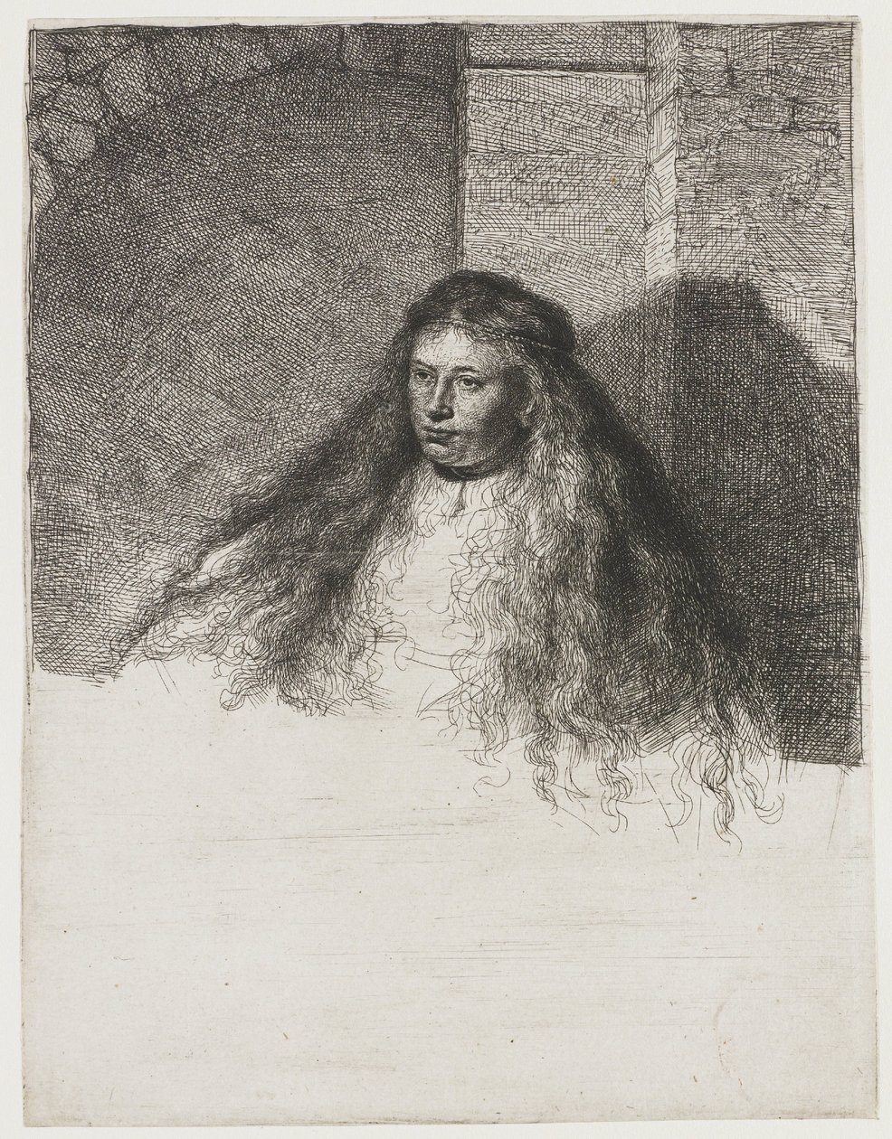 Den stora judiska bruden av Rembrandt van Rijn