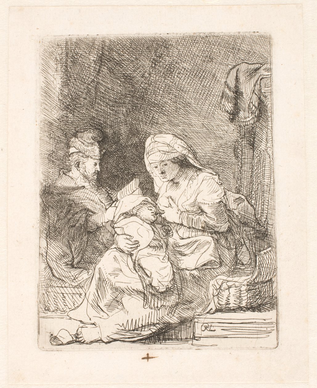 Den heliga familjen av Rembrandt van Rijn