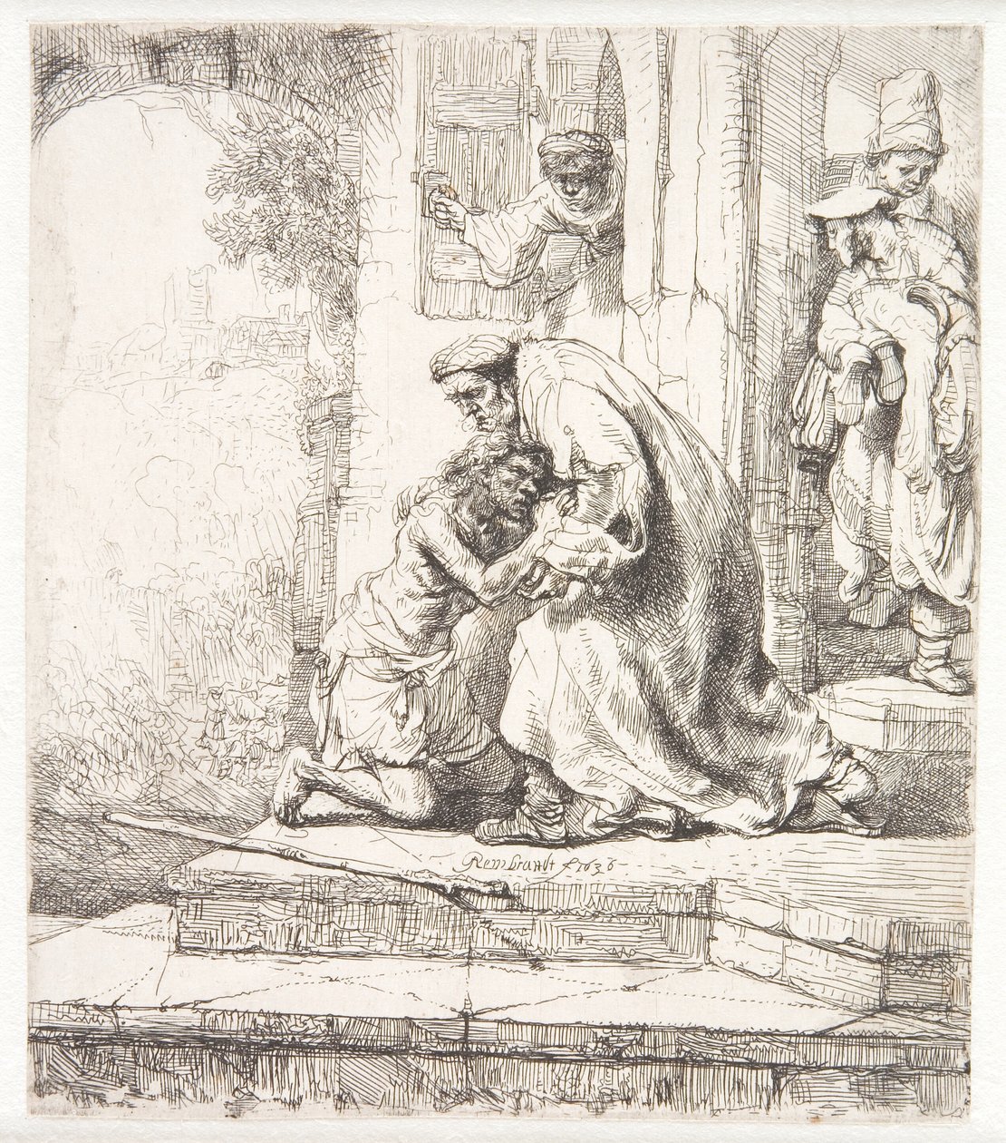 Den förlorade sonens återkomst av Rembrandt van Rijn