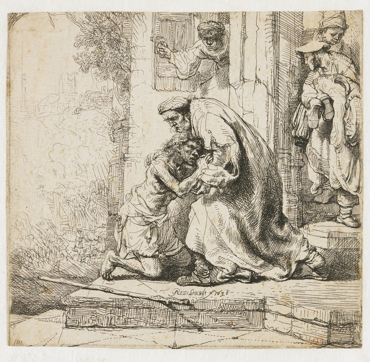 Den förlorade sonens återkomst av Rembrandt van Rijn