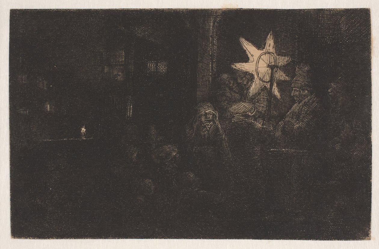 Kungarnas stjärna: ett nattstycke av Rembrandt van Rijn