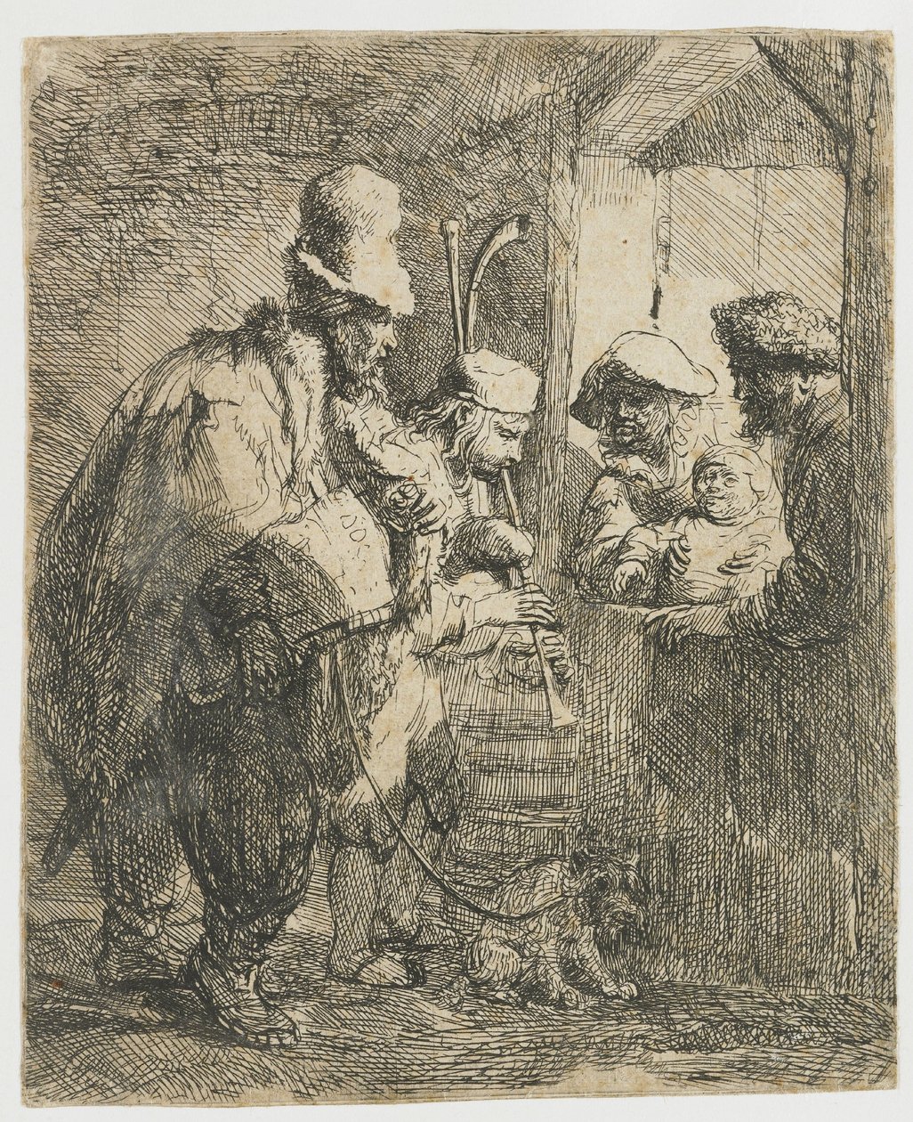 Gatumusikanterna av Rembrandt van Rijn