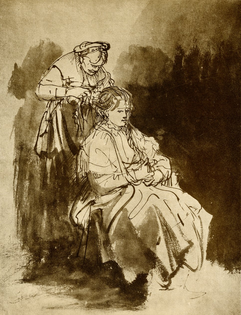 Toaletten av Rembrandt van Rijn
