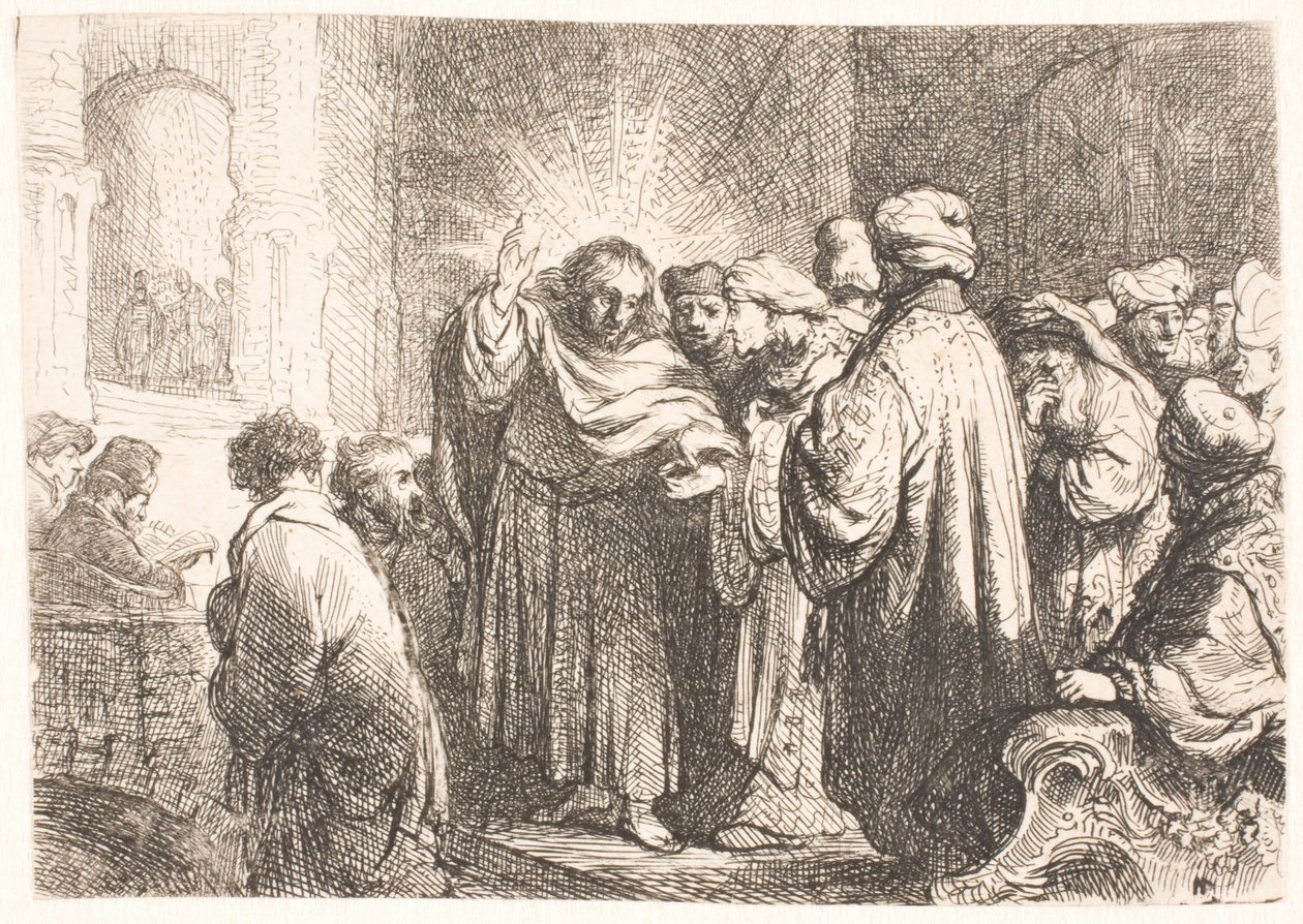 Hyllningspengarna av Rembrandt van Rijn