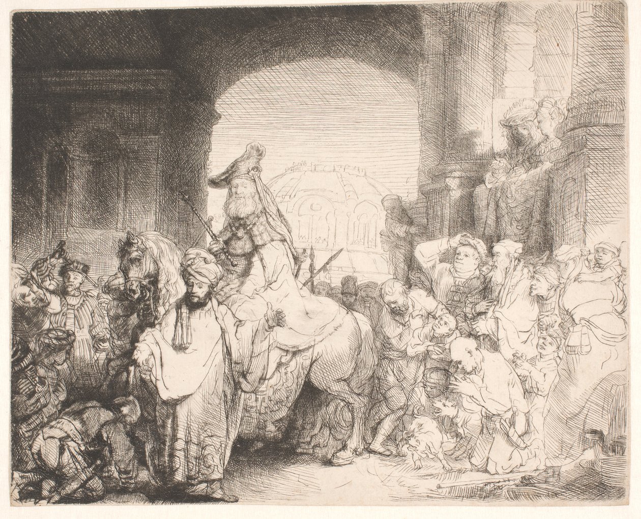 Mordekais seger av Rembrandt van Rijn