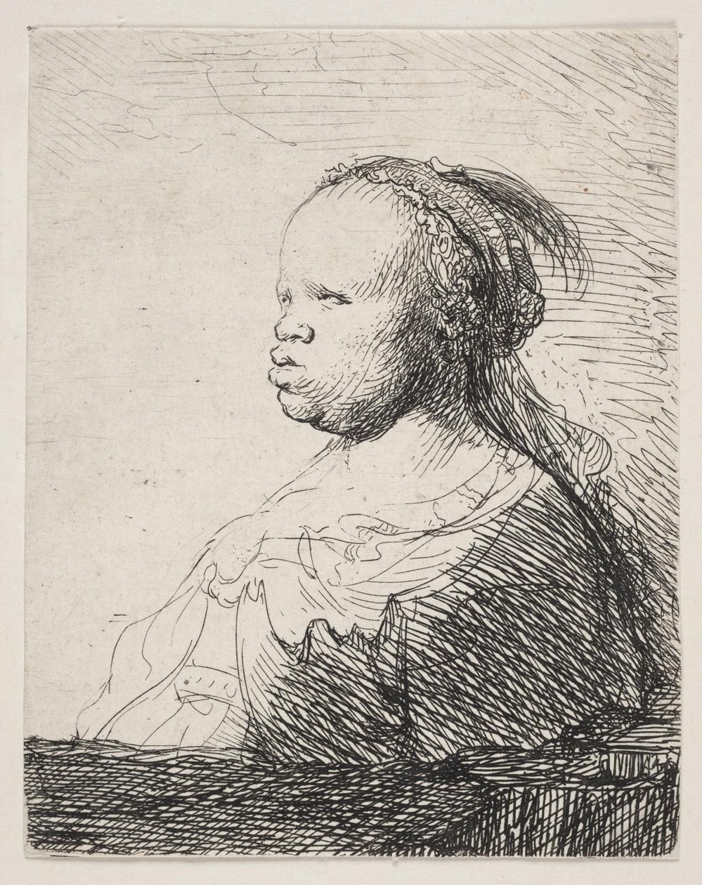 Den vita svarta av Rembrandt van Rijn