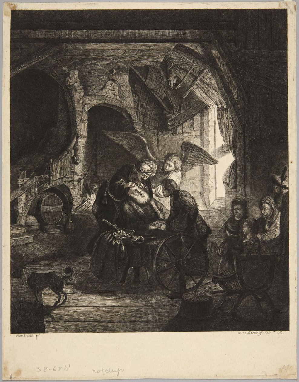 Tobias återfår synen av Rembrandt van Rijn