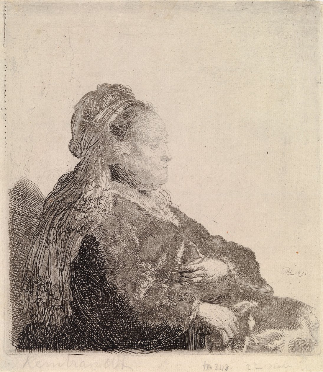 Utan titel av Rembrandt van Rijn