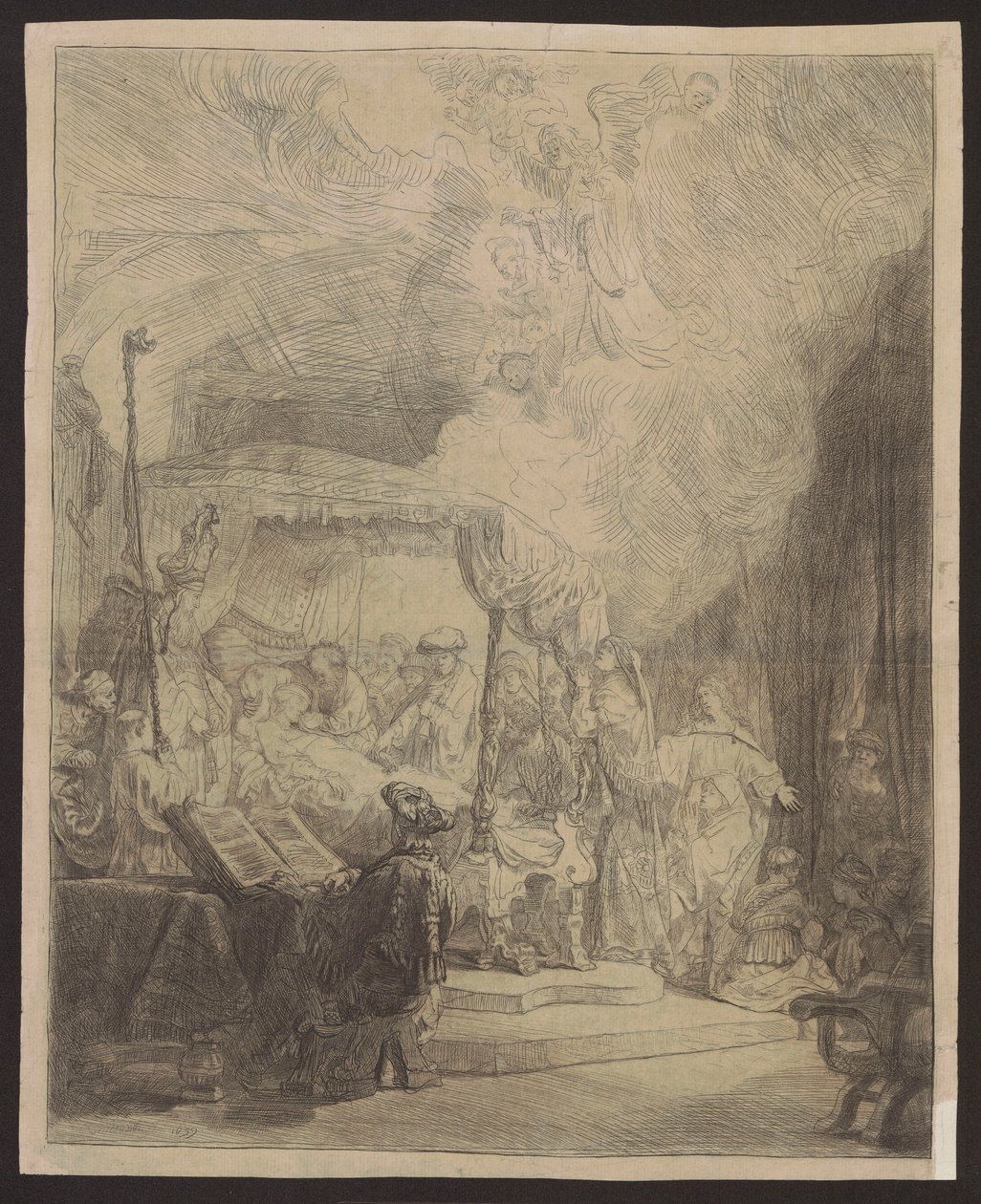 Jungfru Marias bortgång av Rembrandt van Rijn