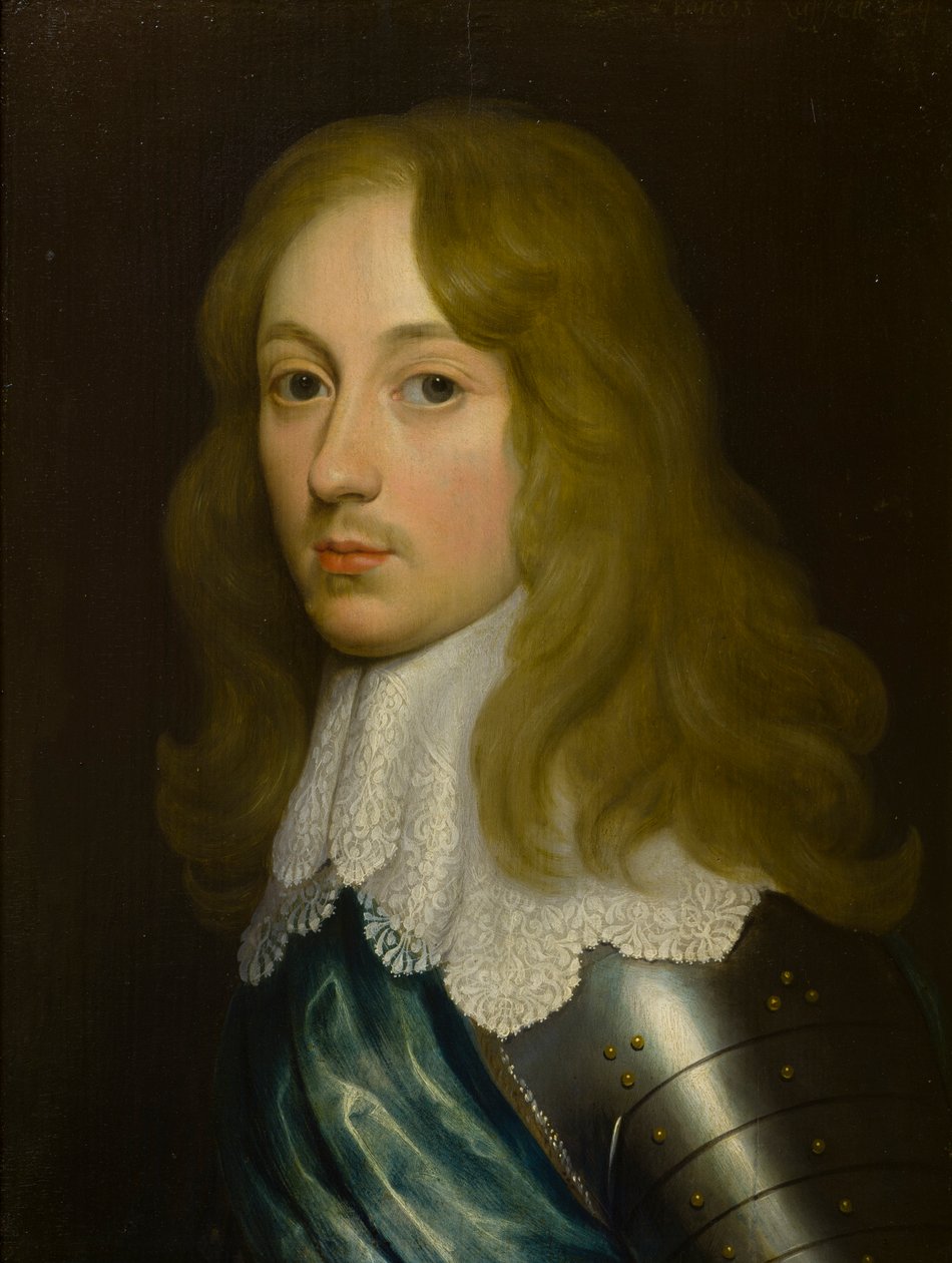 Porträtt av Hon. Francis Russell (1587-1641), ca 1627-41 (olja på panel) av Remee van Leemput